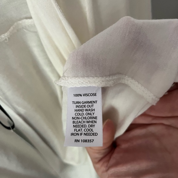 NWT Willi Smith cream long sleeve open knit cardigan size M - Picture 2 of 7